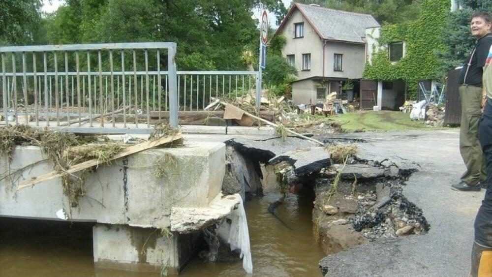 Povodeň v Nové Vsi, foto: LK
